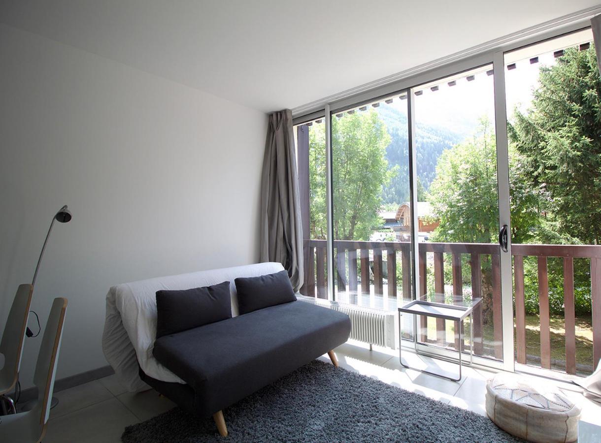 שאמוני Studio Lumineux Avec Vue Sur Le Massif Du Mont-Blanc מראה חיצוני תמונה